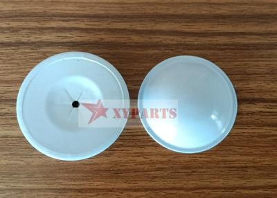 China White Color Spay Coated Carbon Steel Insulation Dome Cap Washer For Protection for sale