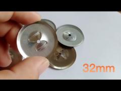 Metal Self Locking Washers Used For Fasten The Insulation Pins