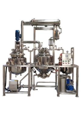 China Solvent Vacuum Plant Extraction Machine PLC Control With Concentrate Device for sale