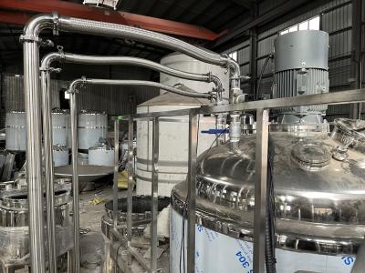 China OEM / ODM Chemical Production Line 1000 Gallon Chemical Blending Tanks for sale