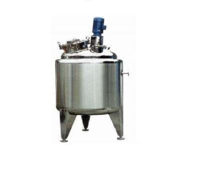 China Reactor de mezclador estático al vacío doble chaqueta 500 litros con descarga de válvula inferior en venta