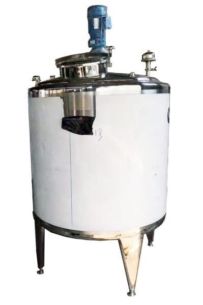 Quality Chemical Industry Mixing Tank Reactor Stainless Steel with Bottom Valve for sale
