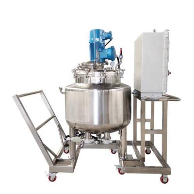 China Electric Heating Homogenizer Tank Movable Chemical Batching Tank for sale