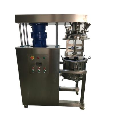 China Emulsionador de vacío de 10 galones Homogeneizador de 15 kW Máquina para hacer pomadas en venta