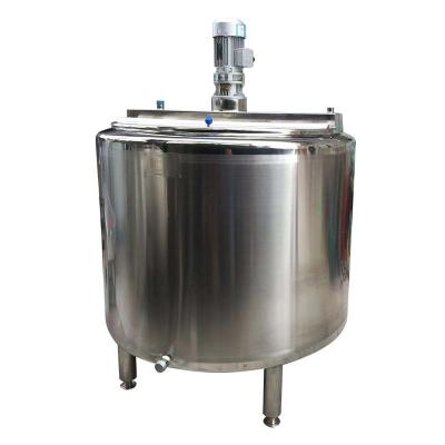 China Tanque de mezcla de queso alimenticio 1000 litros Máquina mezcladora de emulsionadores 380V en venta