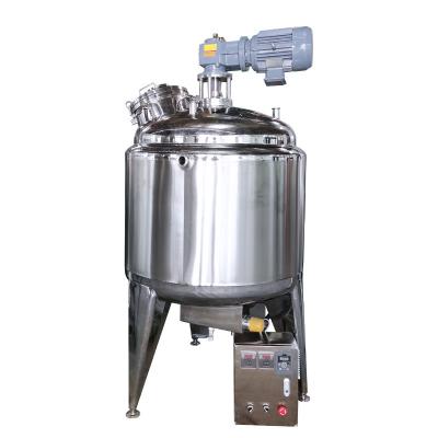 China 200 Liters Vacuum Emulsifying Mixer Machine Face Cream Making Machine for sale