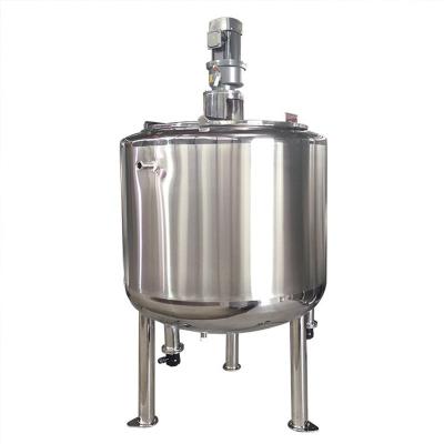 China Industrial Mixer Tank Stainless Steel SS304 Electric Heating Mixing Tank for sale