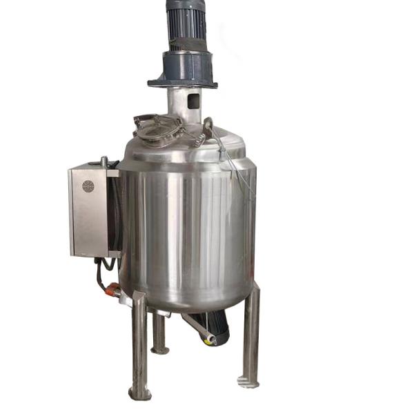 Quality Liquid Thickener Vacuum Mixing Tank Homogenizer 100 Gallon Stainless Steel Mixing Tank for sale