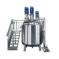 Quality 380V Homogenizer Mixing Tank 2500 Liters Shampoo Mixing Tank for sale