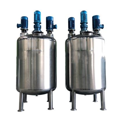 China High Speed Vacuum Emulsifier 2800rpm Emulsifying Tank Electric Heating for sale