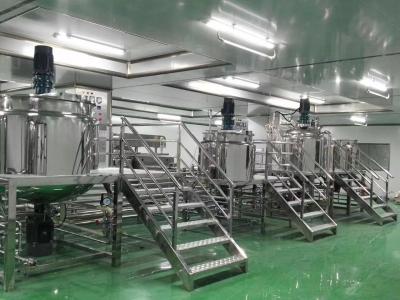 China Máquina de llenado de detergente para platos 50Hz mezcladora de loción homogeneizadora en venta