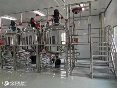 China Mixing Blending Detergent Production Line Car Cleaning Product Making Machine for sale