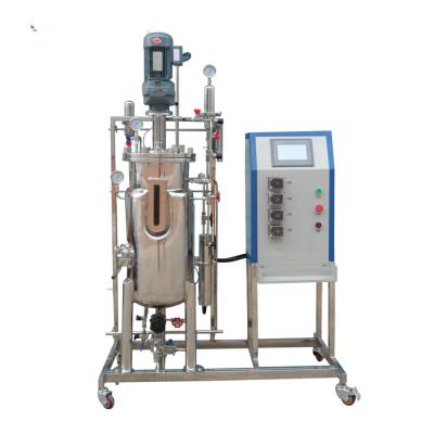 China Industrial Fermentation Tank Cylindrical Microbial Fermenter for sale