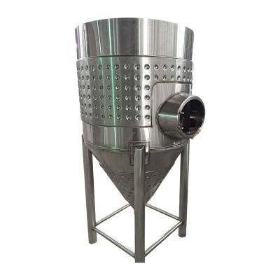 China 500 Liters Fermentation Tank Electric Heated Vacuum Seed Fermenter for sale