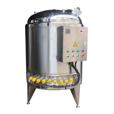 China Tanque de armazenamento de hipoclorito de sódio aquecimento elétrico com acabamento polido espelho à venda