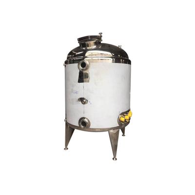 China 316L Hydrochloric Acid Storage Container Detergents Storage Mixer Tank for sale