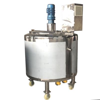 China Elektroindustrieller Mischbehälter mit Temperaturregelung 100-5000 Liter Kapazität 380 V Schneider-Komponenten zu verkaufen