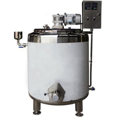 China Industrial Electric Double Jacketed Dye Mixer Tank Cylindrical Shape Temperature Control for sale
