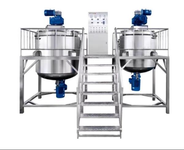 Quality Automated Stainless Steel Detergent Manufacturing Line With Electric / Steam Heating for sale