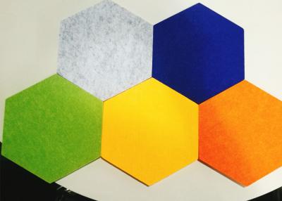China 36 Colors Studio Recycled  PET Felt Acoustic Panels 9mm Thickness for sale