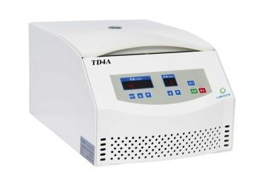 China Visual LCD Control Panel Laboratory Low Speed Centrifuge 0-4000 RPM for sale