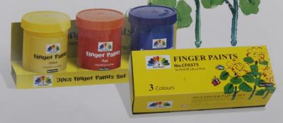China Eco - Friendly Art Painting Colours 3pcs Finger Paint Set 3 X 150ml for sale