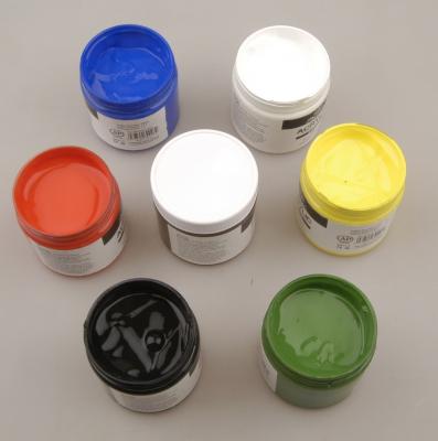 China 250ml Custom Logo Colourful Primary Paint Colors Wall Paint Set Inter - Mixable for sale