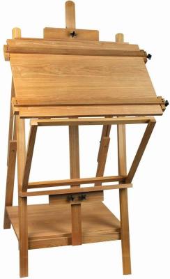 China Portable Table Top Painting Easels For Large Frame , Tabletop Drawing Board Easel 128cm Height for sale