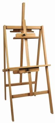 China H Frame Artist Studio Easel For Classroom , Pine / Basswood Double Sided Easel for sale