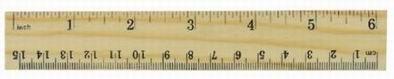 China Personalized Wooden Ruler Painters Accessories 15cm 30cm School Stationery for sale