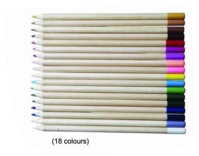 Chine Crayons en bois de coloration d'artiste, ensembles colorés particulièrement brillants de crayon à vendre