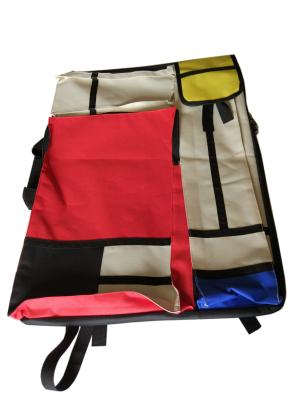 Chine Sac de tiroir double face à main 4K couture sac de peinture multifonction bleu rouge et jaune à vendre