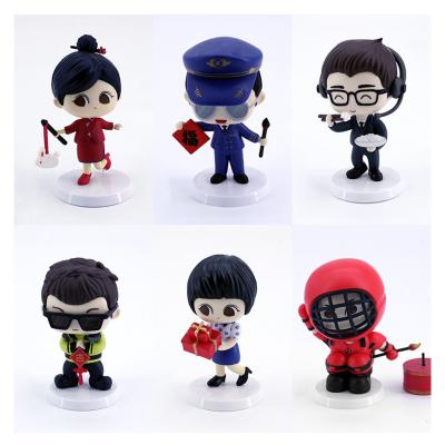 China OEM Action Figure Toys PVC Anime Figures Cartoon Characters EN71 Standard for sale