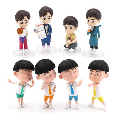 Chine Collection de jouets d'étiquettes de clé en plastique promotionnelles d'injection de PVC de figure à vendre