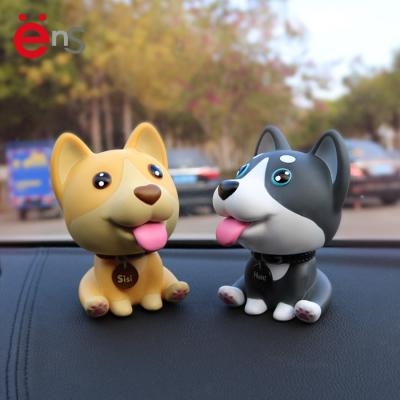 China ODM OEM Bobble Head Dog , Dolls For Car Dashboard Non phthalate pvc Material for sale