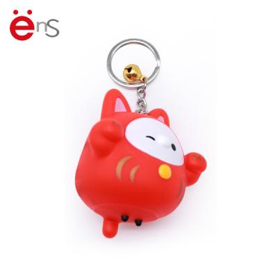China ODM Cartoon Character Keychains , Custom Plastic Key Tags Non Phthalate PVC Material for sale