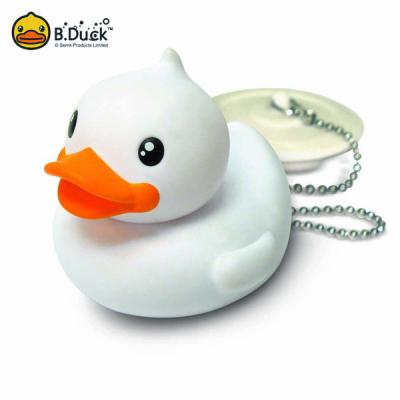 China Promotional Rubber Duck Toy , Bath Plug With Floating Duck OEM for sale