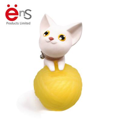 China Brinquedos plásticos bonitos do PVC,  Armazenamento 9.5×19×14.5 Cm de Cat Piggy Bank For Coin à venda