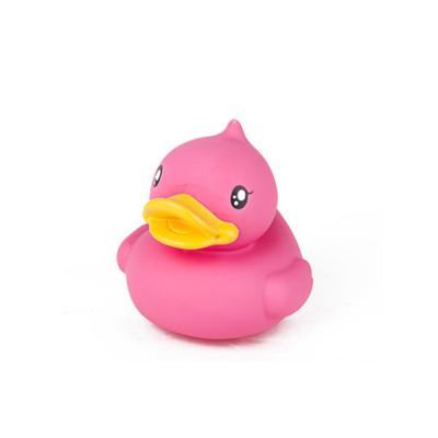 China B Duck Pink Plastic Ducks For Bath Non Phthalate Pvc Material for sale