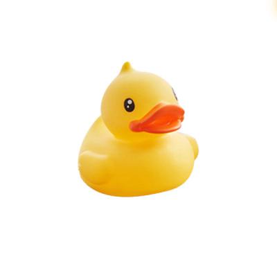China Vinyl Rubber Duck Toy For Baby Bath With 5.8cm 7.5cm 10cm Size OEM for sale