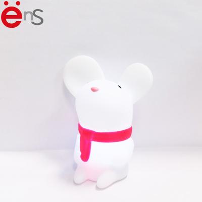 China 3D Mouse Night Lights Lamps For Kids Cute Gift Non Phthalate Pvc Material OEM for sale