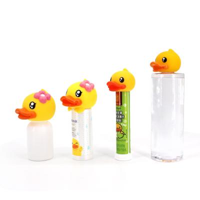 China El nuevo PVC del juguete del vinilo amarillea a Duck Head lindo para la decoración del partido en venta