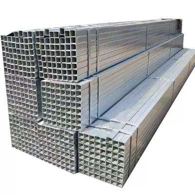 China 70mm ASTM Galvanized Steel Square Pipe Q345 Seamless Steel Tubes for sale