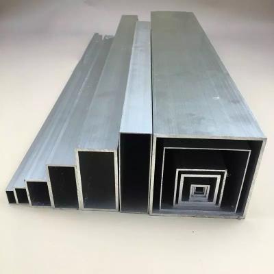 China Decoiling Aluminum Alloy Tube 6mm 2 Inch Aluminum Square Tubing for sale
