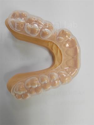 China Hygienic Hard Soft Night Guard Protection Against Bruxism Odorsless for sale
