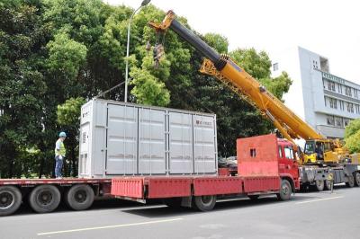 China Witte 20 voet container Q235B 20 voet container Te koop