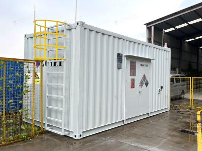 China 40 Fuß Klimaanlagen-Lagerbehälter mit klimatisierter mobiler Lagereinheit zu verkaufen