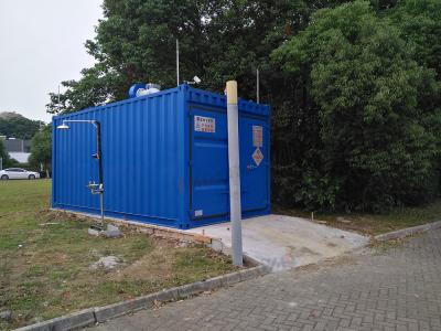 China Blue Military Storage Unit Customized Military Storage Place for sale