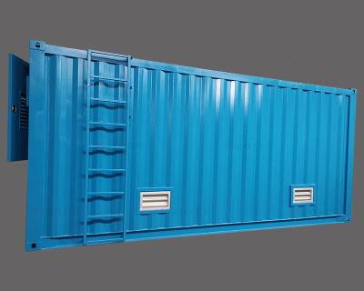 China 6ft 7ft 8ft Militärischer Container Blauer Klima-kontrollierter Lagercontainer zu verkaufen