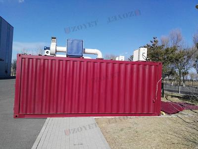 China Red 20 Hc Shipping Container Data Center Management Container fechado de 20 pés à venda